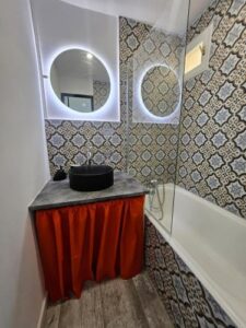 La Cabane, Salle de bain