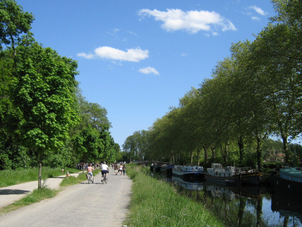 Canal du midi à vélo